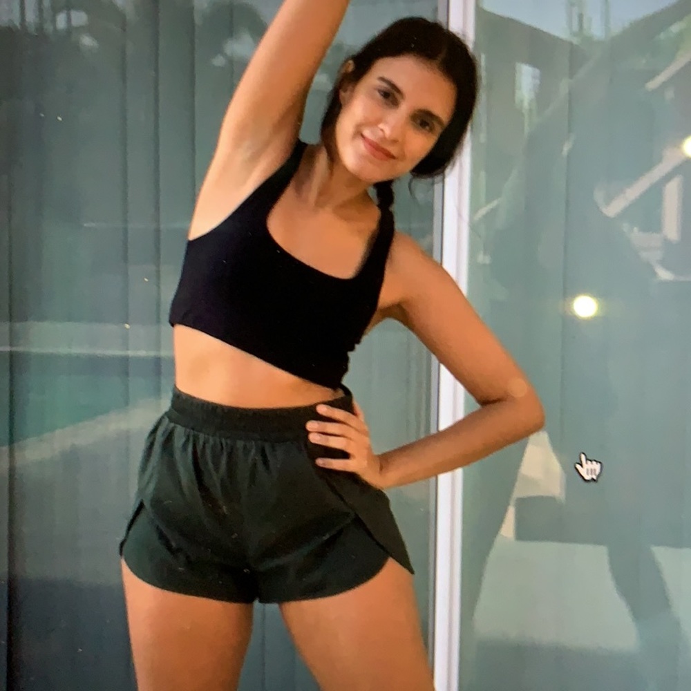 Girlfriend Collective Trail Shorts - Moss Sz Small